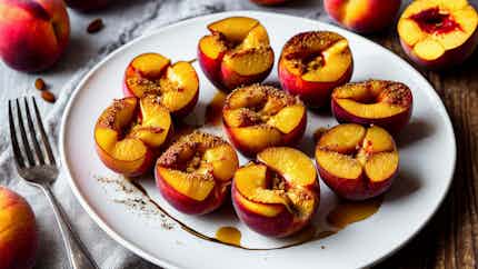 Pugliese-style Stuffed Peaches