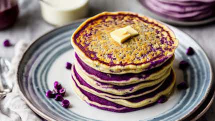 Purple Corn Pancakes