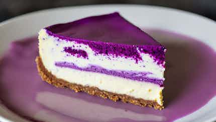 Purple Yam Cheesecake (紫芋チーズケーキ)