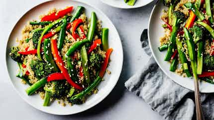 Quinoa And Vegetable Stir-fry