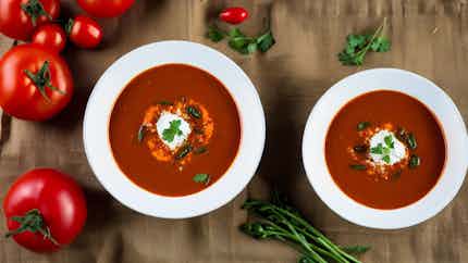 Risa Bai Rasam (spiced Tomato Soup)