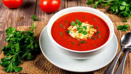 Romanian Tomato Soup (Ciorbă de Roşii)