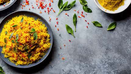 Roz Belzafraan (moroccan Saffron Rice)