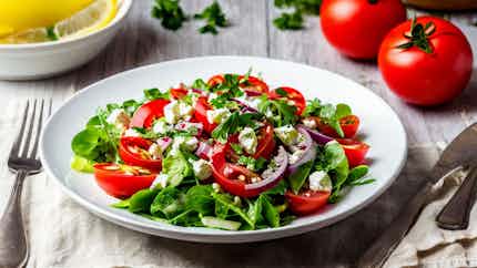 Salad Shirazi (tangy Tomato And Onion Salad)