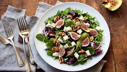 Salade Aux Figues Et Noix Corse (corsican Fig And Walnut Salad)
