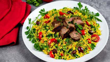 Salade Malienne (spiced Lamb And Couscous Salad)