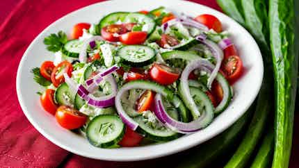 Salata (tangy Cucumber Salad)