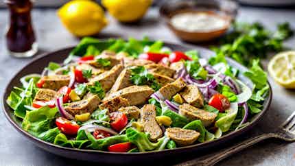 Salatet Dajaj (yemeni Spiced Chicken Salad)