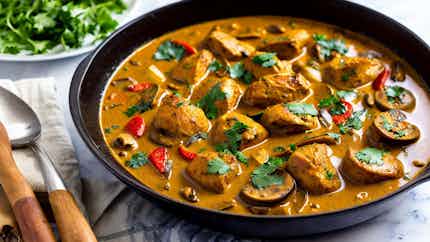 Salona (omani Spiced Chicken And Mushroom Curry)