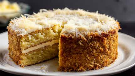 Santomean Coconut And Pineapple Cake