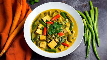 Sayur Lodeh Gulai Santan Pedas (mixed Vegetables In Spicy Coconut Milk Curry)