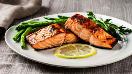 Scotch Whisky Grilled Salmon