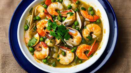 Seafood Tripe Stew (cau Cau De Mariscos)