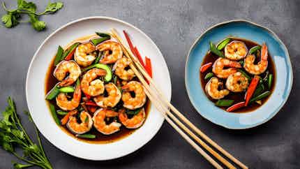 Shanghai Style Sweet and Sour Shrimp (上海糖醋虾)