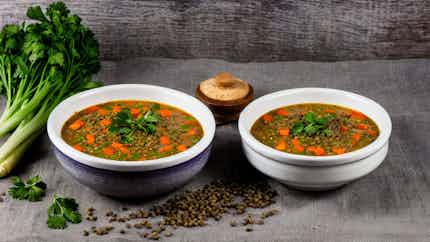 Shorpa (lentil And Vegetable Soup)