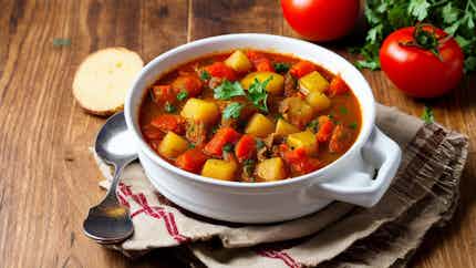 Shurpa (tangy Tomato And Potato Stew)