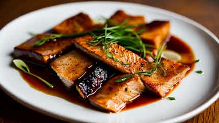 Smoked Fish in Sweet Soy Sauce (糖醋熏鱼)