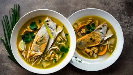 Sop Ikan Kuah Santan (coconut Milk Fish Soup)