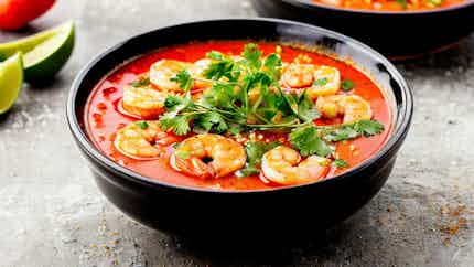 Sopa De Camarao Picante (spicy Shrimp Soup)