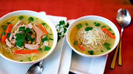 Soupe Au Thon Coco (tuna And Coconut Noodle Soup)