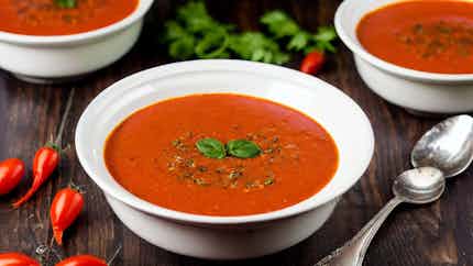 Spiced Tomato Soup (tangy Hyderabadi Tomato Rasam)