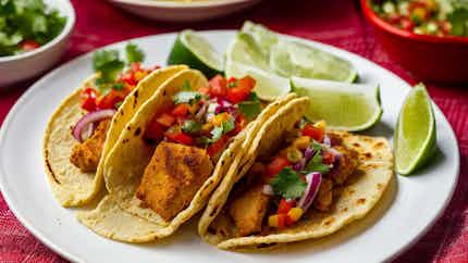 Spicy Creole Fish Tacos (Tacos de poisson créoles épicés)