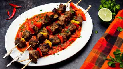 Spicy Lamb Kebabs (Mangalî Gosht)