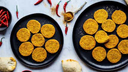Spicy Puffed Bread (mysore Masala Puri)