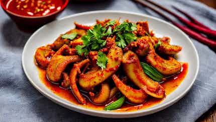 Spicy Squid (sambal Sotong)