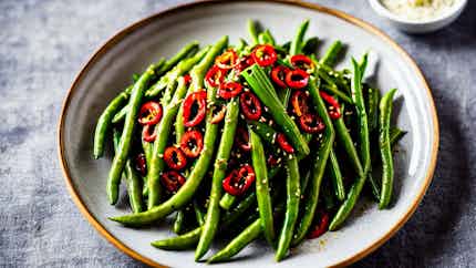 Spicy Stir-Fried Green Beans (辣炒四季豆)