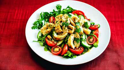 Spicy Zanzibari Calamari Salad