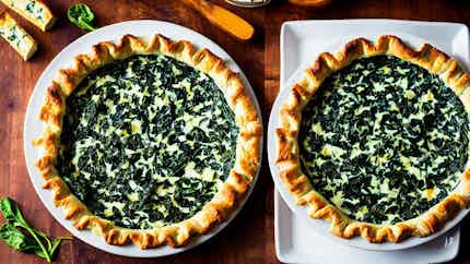 Spinach And Cheese Pie (pascualina)