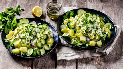 Spreewald Cucumber and Potato Salad (Spreewälder Gurken und Kartoffel Salat)