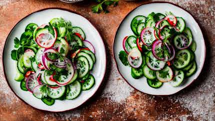 Spreewald Cucumber and Radish Salad (Spreewälder Gurken und Rettich Salat)