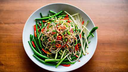 Suan La Dou Ya (spicy And Sour Bean Sprout Salad)