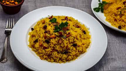 Sultan's Saffron Rice (Hünkâr Safranlı Pilavı)
