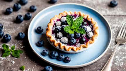 Suomalainen Mustikkapiirakka (finnish Blueberry Pie)