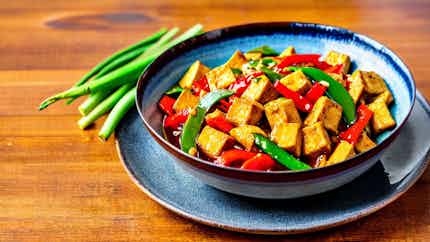 Sweet and Sour Tofu Stir Fry (Tiansuan Dòufu Chǎo)