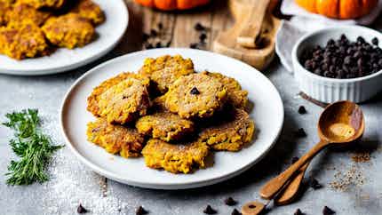 Sweet Pumpkin Fritters (Kabak Mücveri)