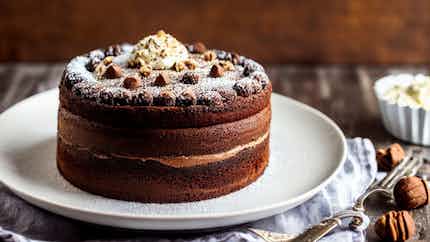 Swiss Chocolate Hazelnut Cake