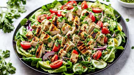 Tabbouleh (grilled Chicken Shawarma Salad)