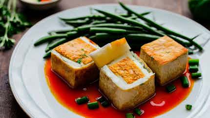 Tahu Isi Sayuran (stuffed Tofu With Vegetables)