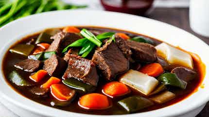 Taiwanese Style Beef Stew (紅燒牛肉)