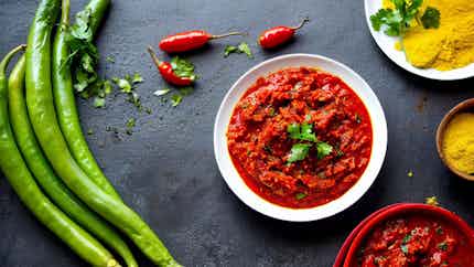 Tangy Hyderabadi Tomato Chutney