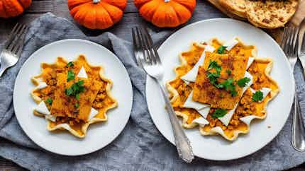 Tasty Manti with Pumpkin (Манты с тыквой)