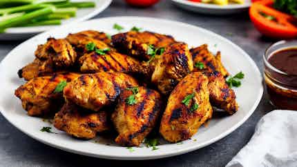 Togolese Style Grilled Chicken Wings (Ailes de Poulet Grillées à la Togolaise)