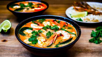 Tom Yum Soup With Seafood (thai-inspired Tom Yum Soup With Seafood)