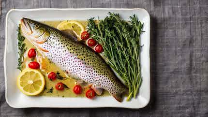 Towy Valley Trout En Papillote