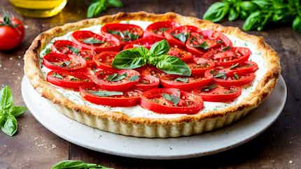 Tuscan Tomato And Mozzarella Tart