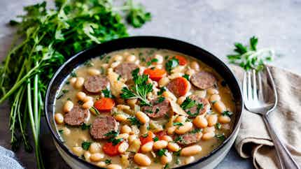 Tuscan White Bean And Sausage Stew